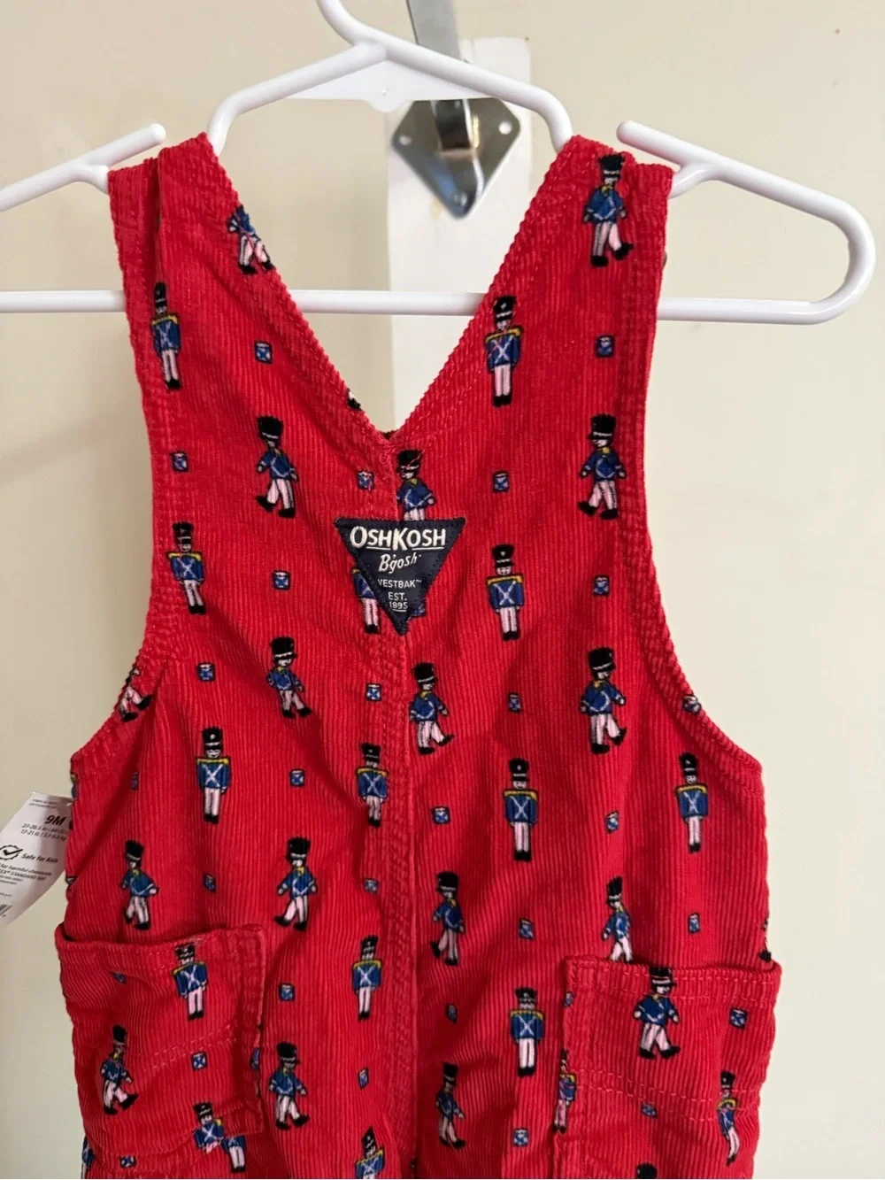 NWT Oshkosh B’Gosh Toy Soldier Overalls